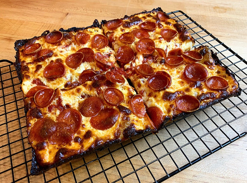 Home Slice: All-Edge Sicilian Pan Pizza (with a Nod to Detroit)